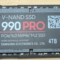 Samsung 990 Pro 4TB M.2 SSD
