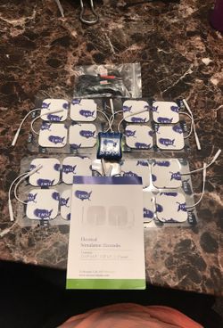 Electrical Stimulation Electrodes 1.5”x 1.5”/ 2” x 2”/ 2” round