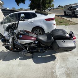 Only Seat, Saddle Bags, Tank Bib For Sale (not The Bike)