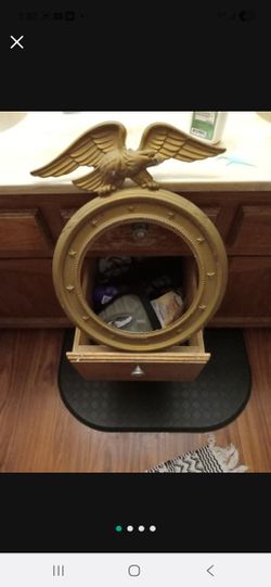 Vintage Civil War Mirror Frame