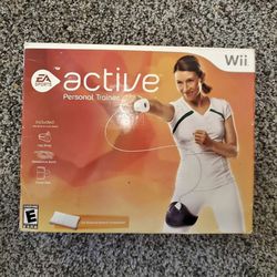 Wii Active New Sealed Personal Trainer