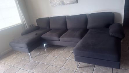 Moving sale ! All for $400 Sofa , fridge, queen bed and fireplace