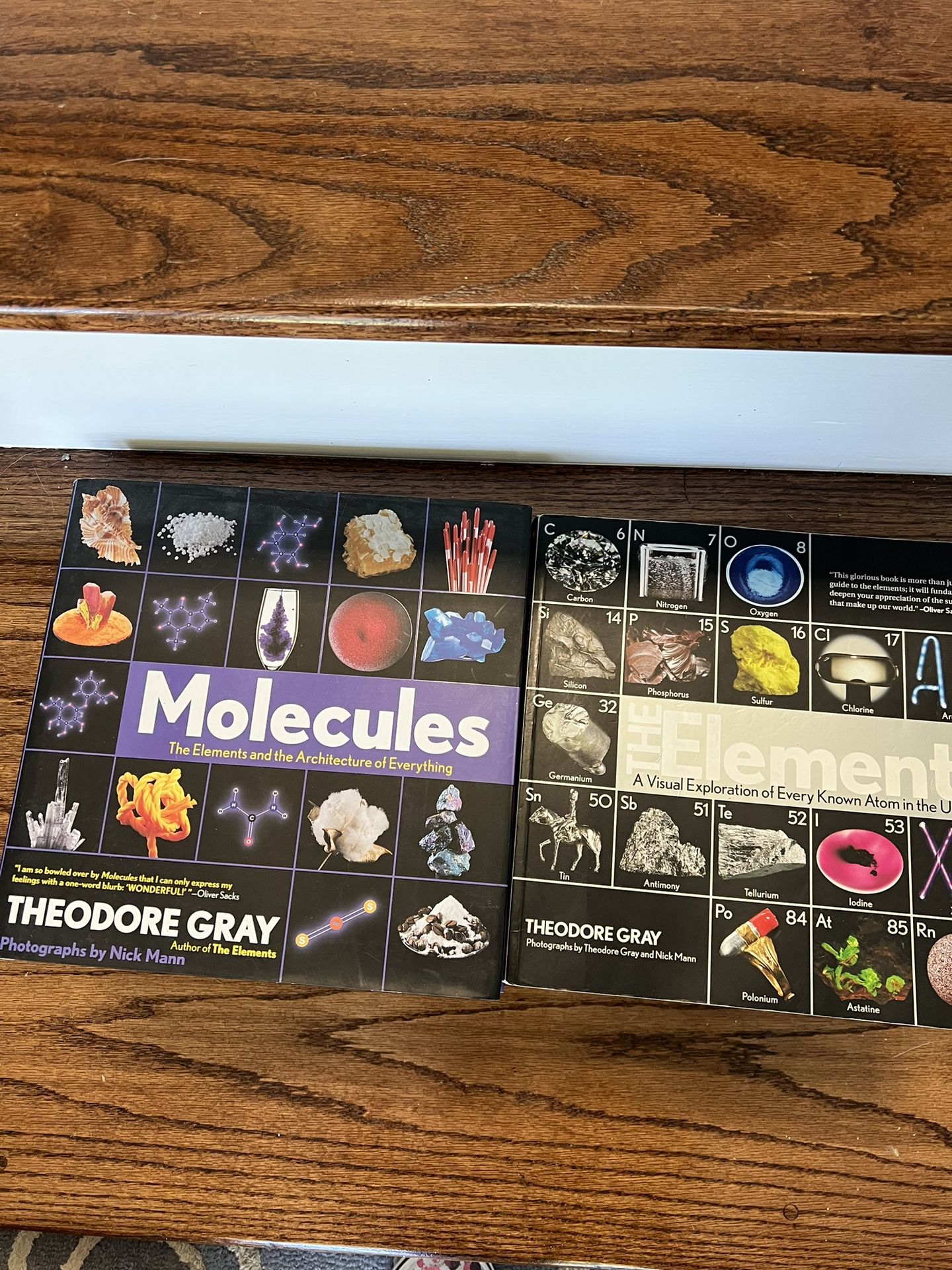 2 Paperback Book Combo- Molecules And Elements