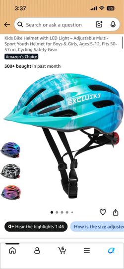 Kids helmet