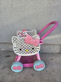Kids Hello Kitty Shopping Cart