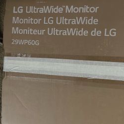29 In. LG UltraWide Monitor 