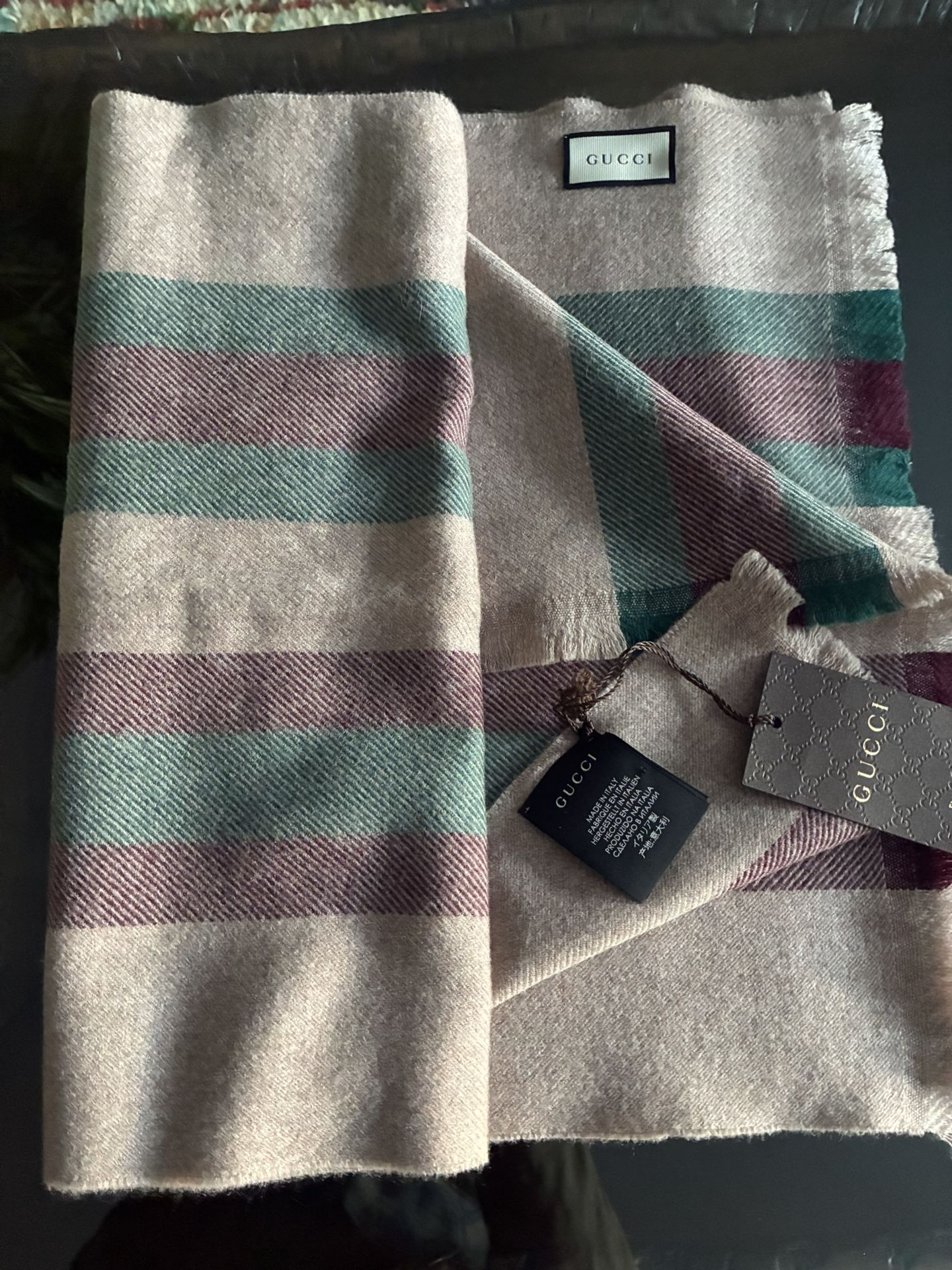 Gucci Wool Skarf(30x180cm)