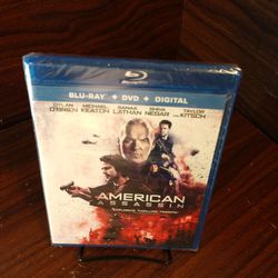 American Assassin ( Blu-ray +DVD - No Digital)Discs UNUSED- SHIPPING WITH TRACKING 