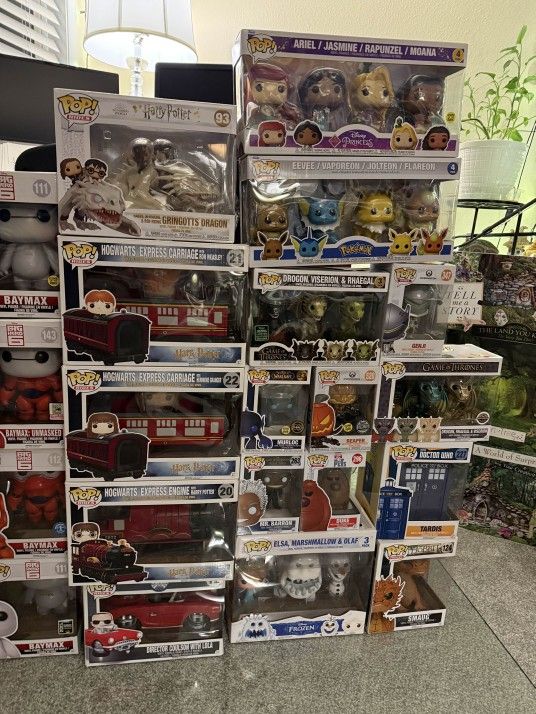 Lot of Funko Pops