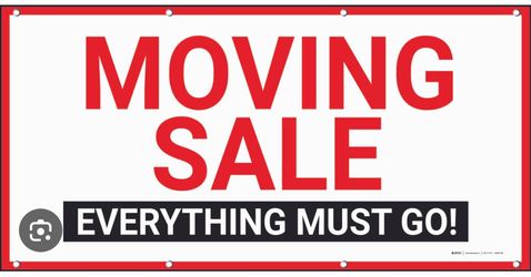 Moving sale check out my page