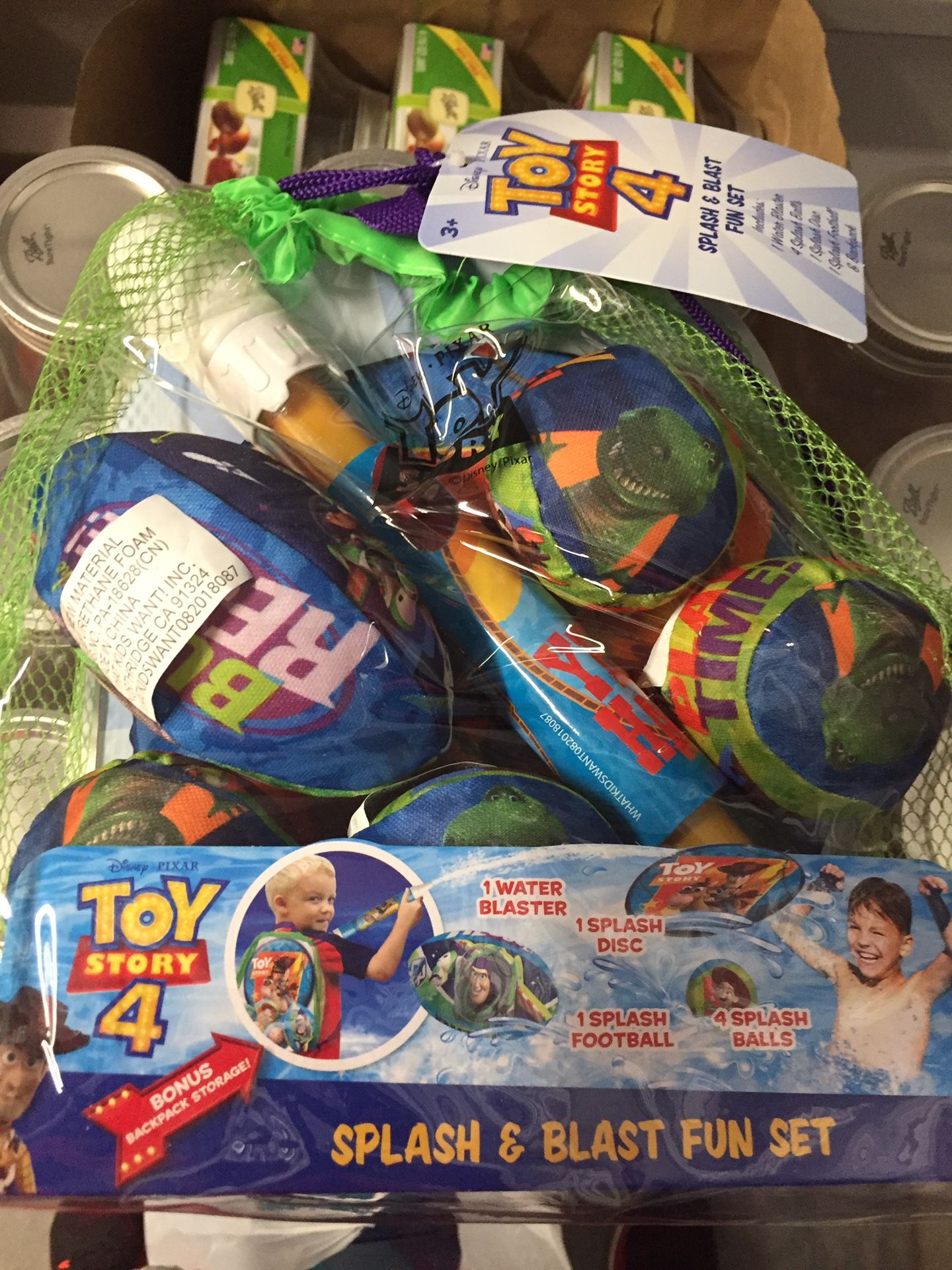 Splash and blast AND water bomb ball sets.