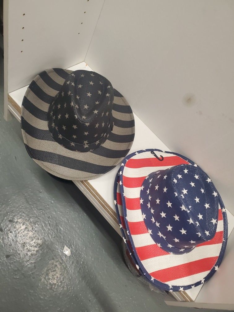 Amerinan Flag Hats , 20 Available $10 Each