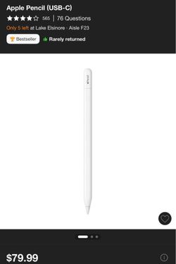 Apple Pencil never used