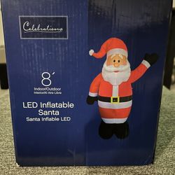 Brand New 8’ Santa Inflatable 