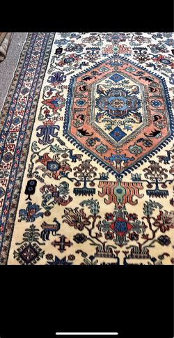5.2x9.5 antique Persian rug