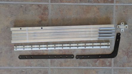 GENIE Garage Door 5 section Rail 7' long + additional parts