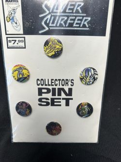 Silver Surfer Pin Collection