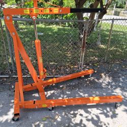 Central Hydraulics 1 Ton Engine Hoist "Item Is Available"