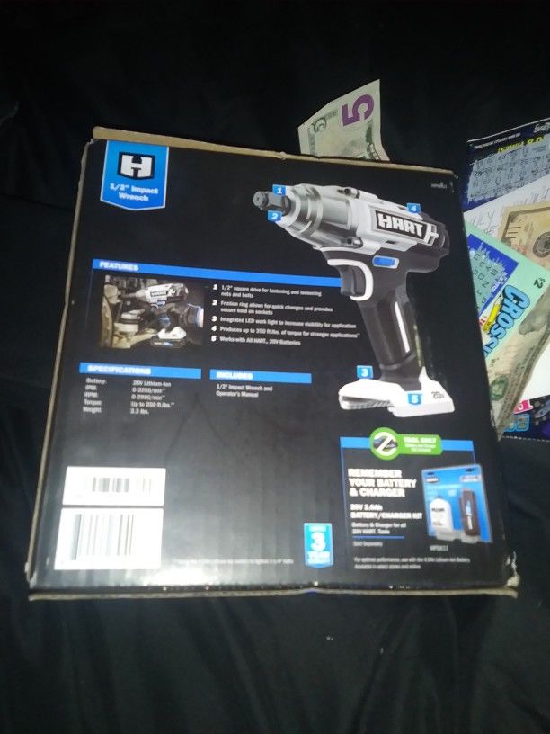 Hart 1/2" Impact Wrench