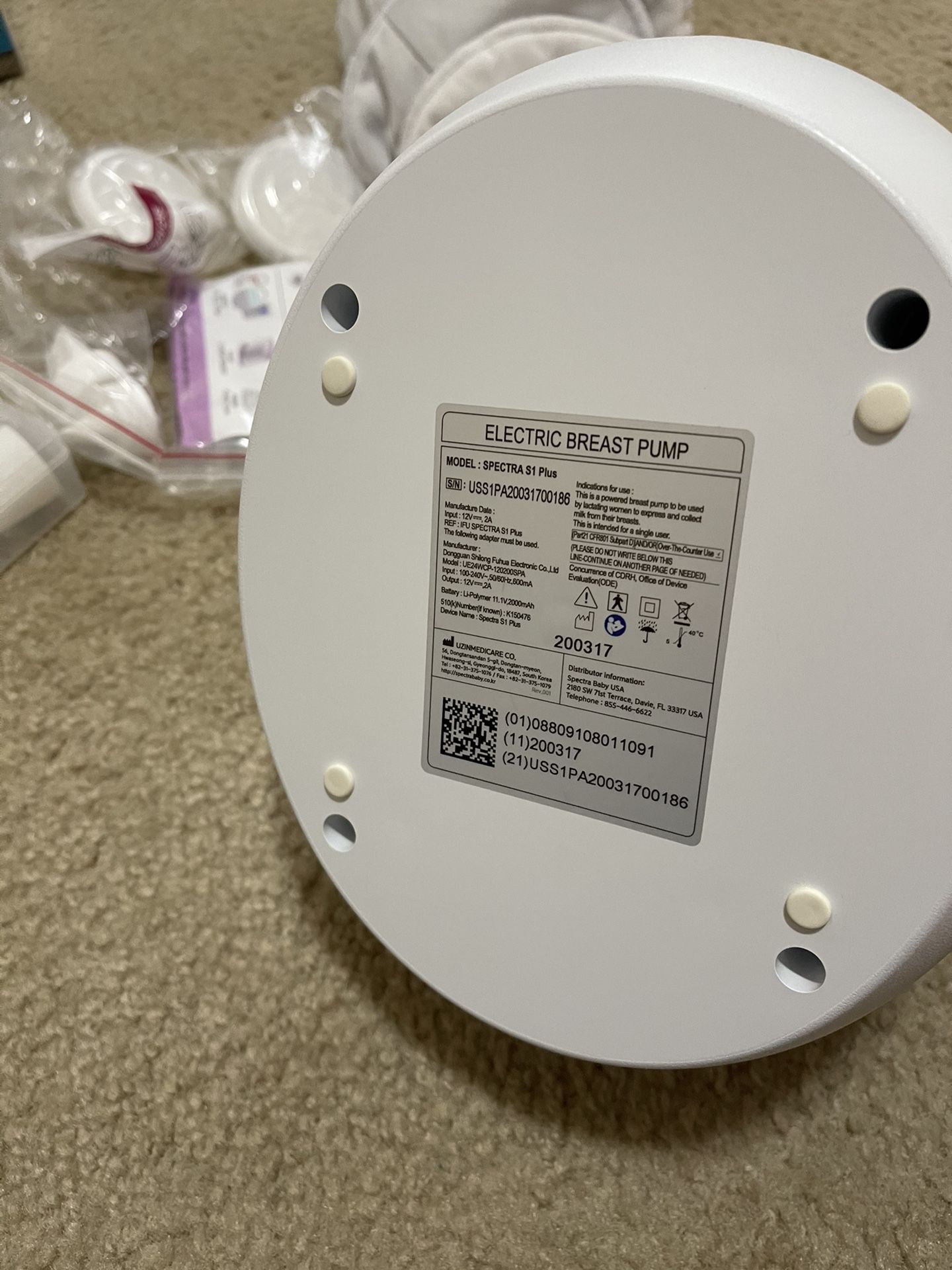 sprectra hospital grade breast pump