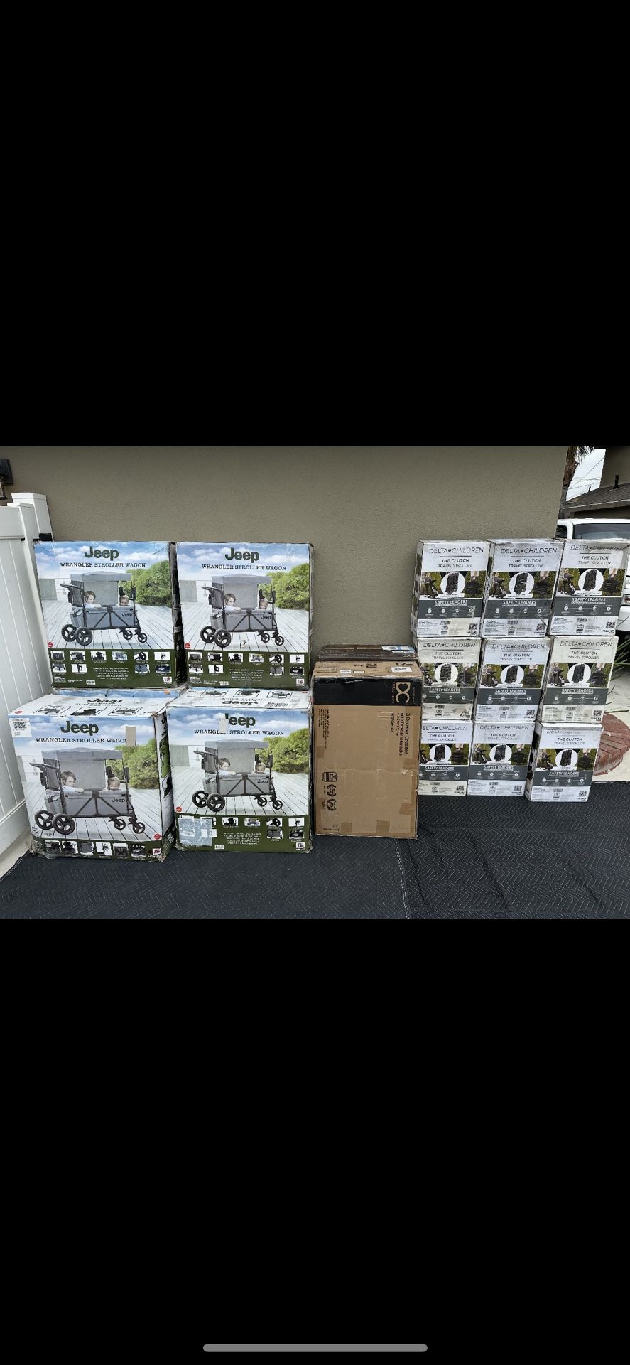 Mixed pallet/ Wagons/ Strollers/ Travel Stroller/ Dressers/ Bulk buyers