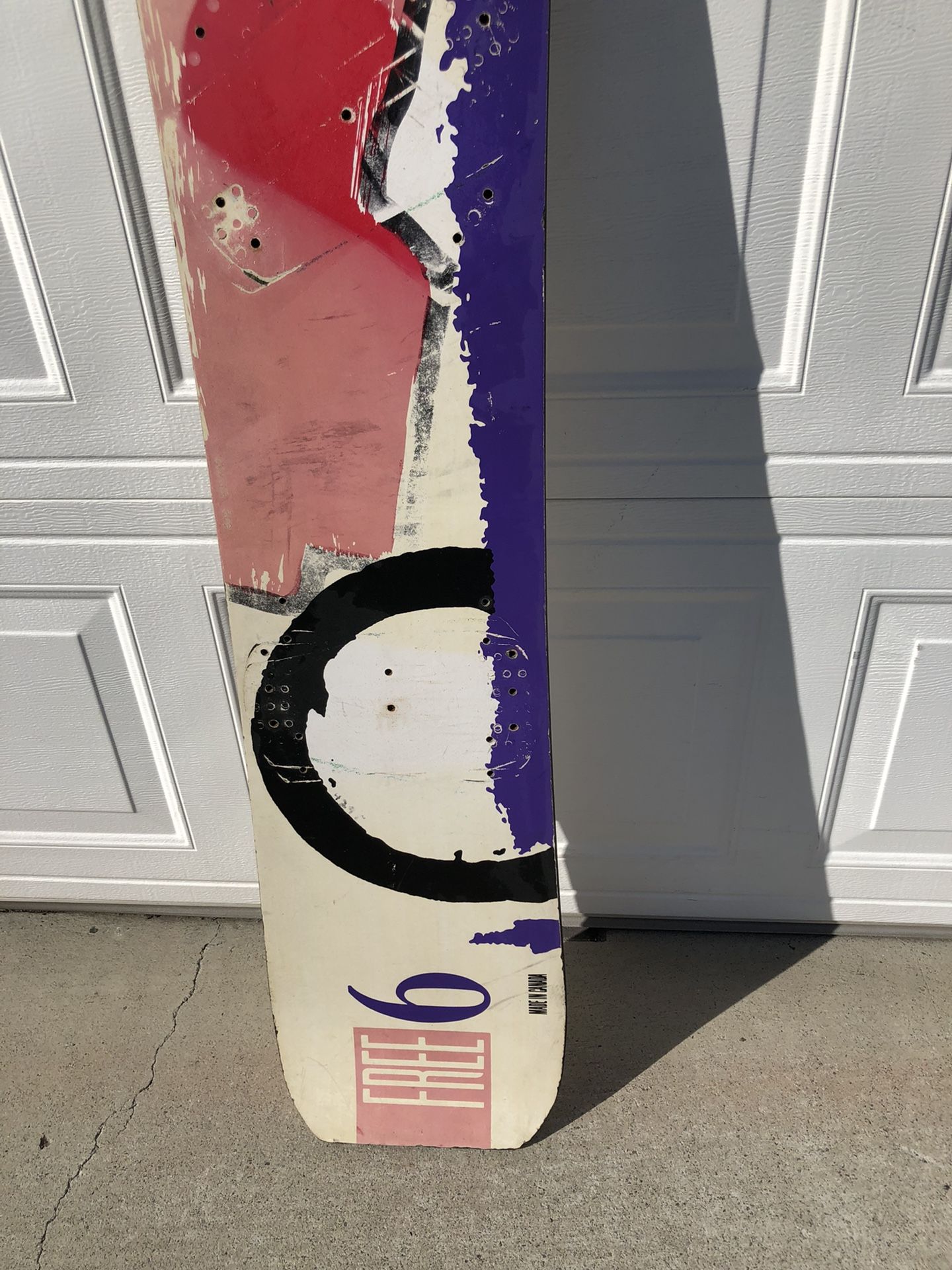 Vintage Burton Free 6 Alpine Snowboard 160cm for Sale in Milpitas