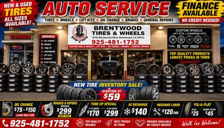 Brand new tires sale