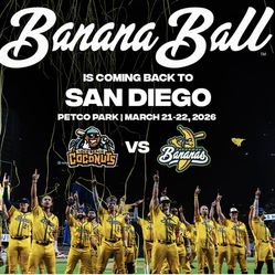 Savannah Banana Tickets March 21 - 22