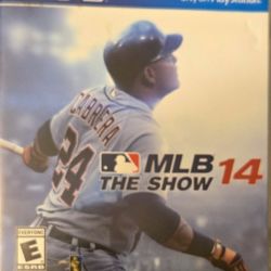 PS3 MLB The Show 14 Video Game