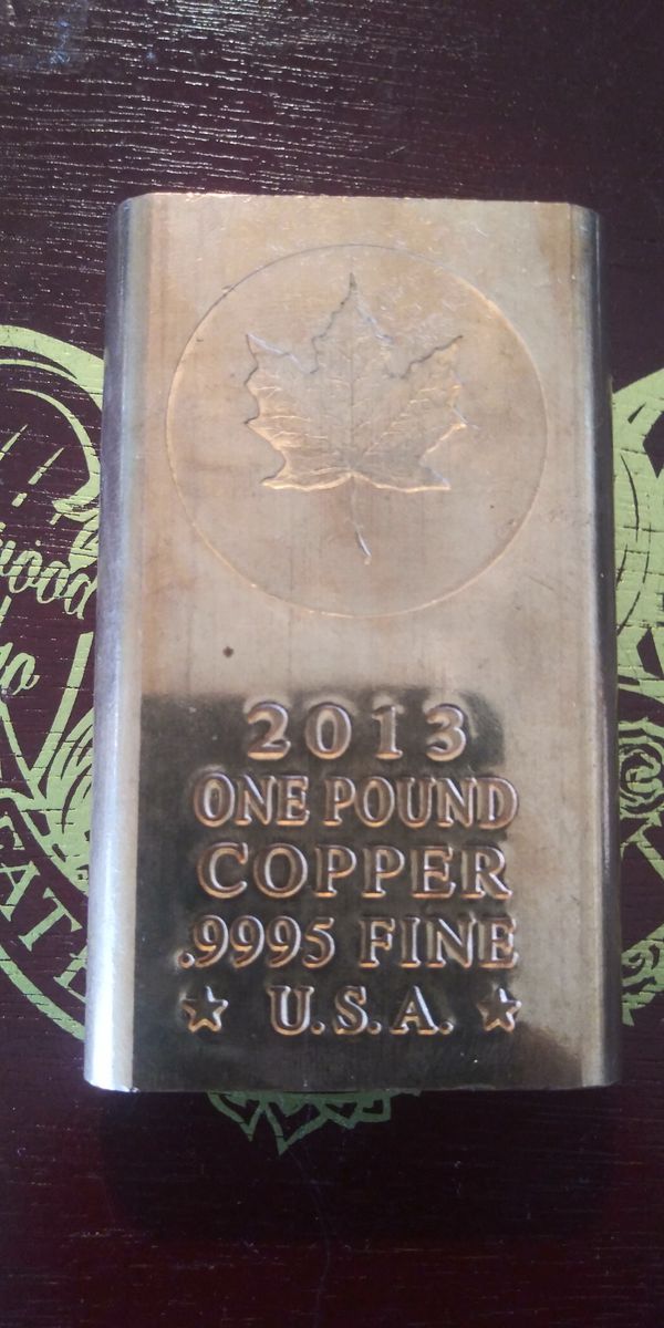 1lb Copper Bar .9995 Pure for Sale in Daytona Beach, FL - OfferUp