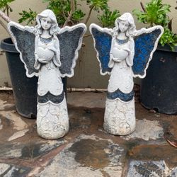 Angel statues