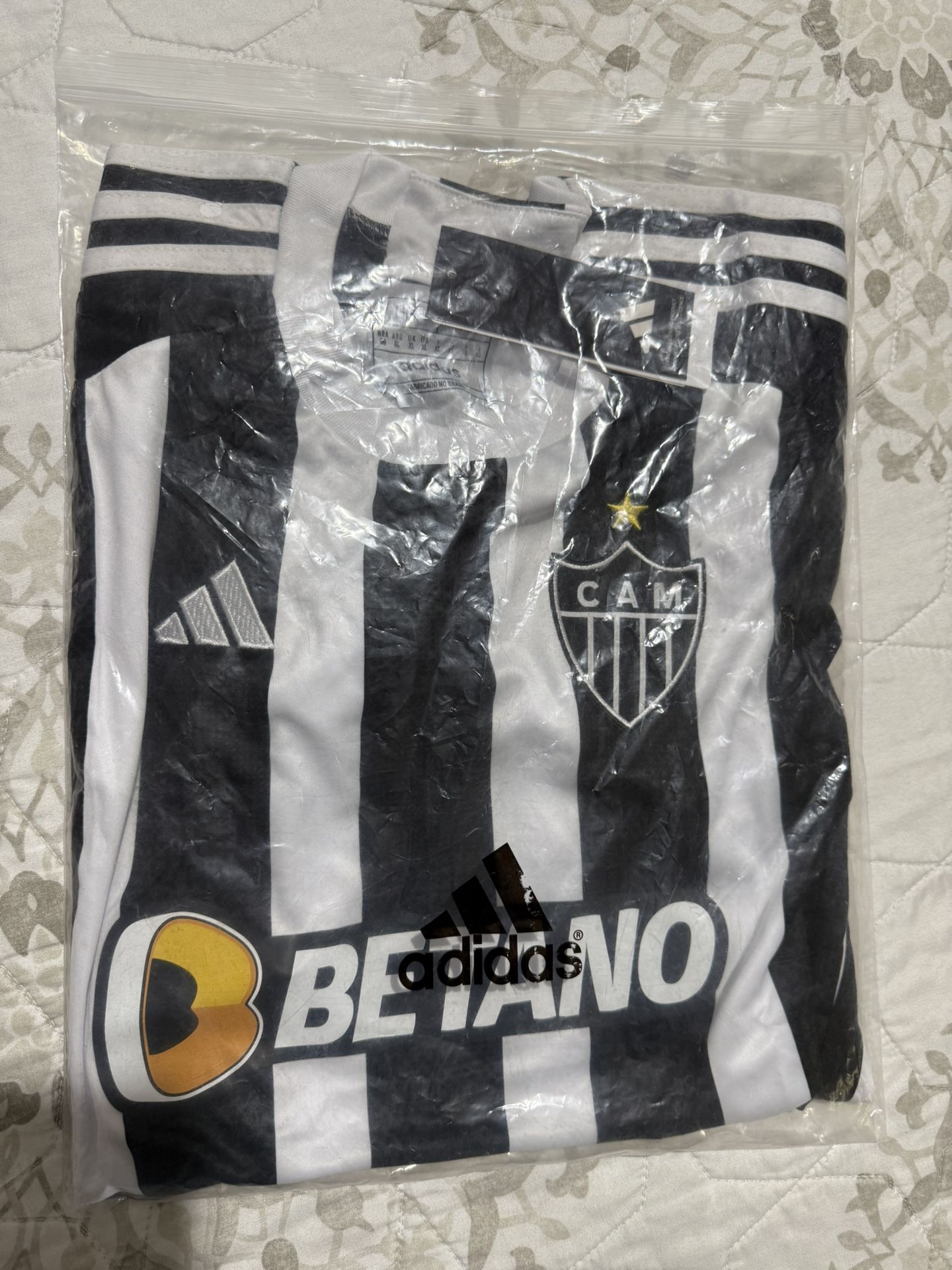 Camisa Feminina Atlético Mineiro Tamanho G - Brazilian Soccer Jersey