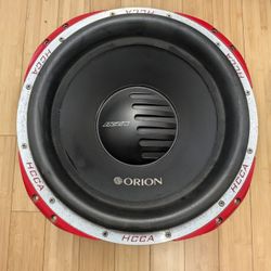 Orion Hcca Subwoofers