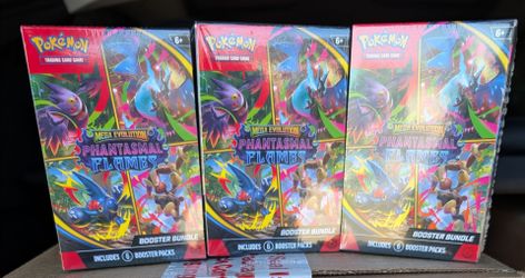 Pokemon PHANTASMAL FLAMES BOOSTER BUNDLE BOX
