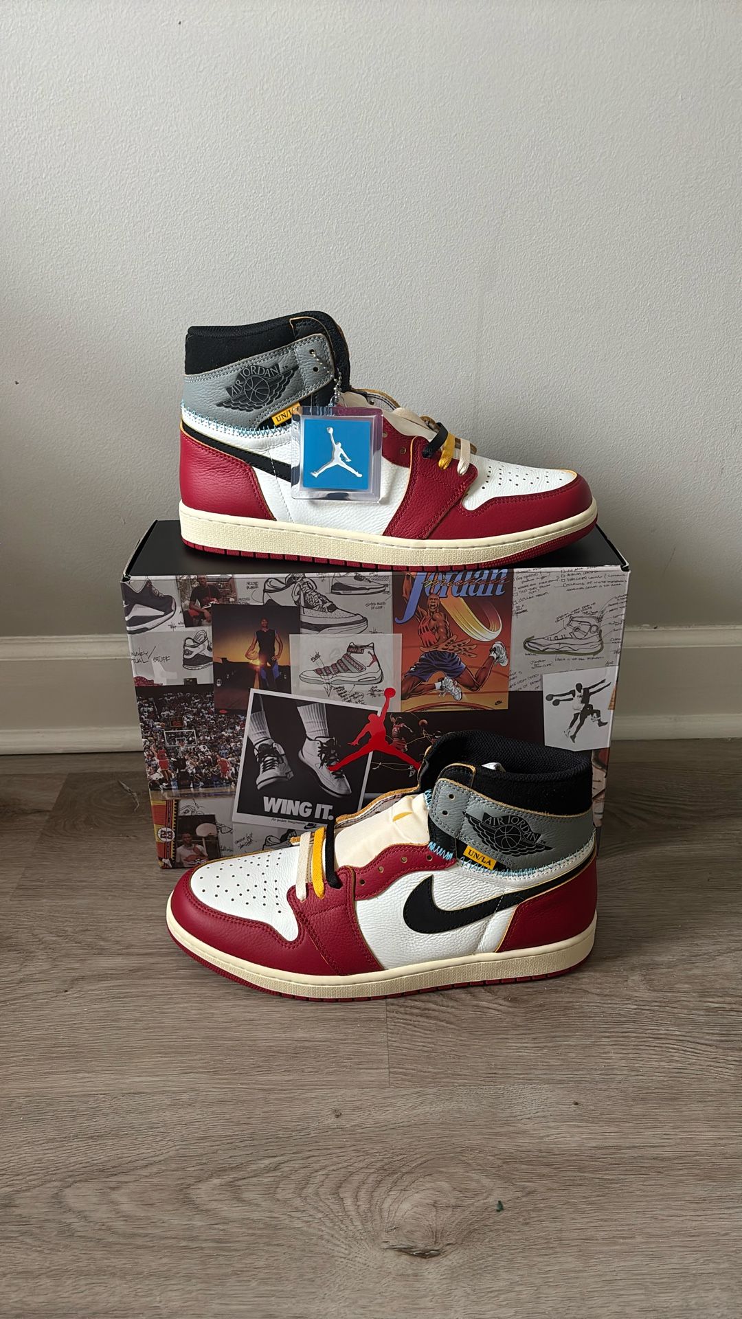 Air Jordan 1 Retro High OG SP “Union Chicago” Mens Size 12 DEADSTOCK