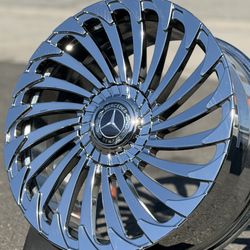 20'' inch Wheels fit Mercedes S550 Bentley E S63 Chrome CLS CL63 S580 CLA
