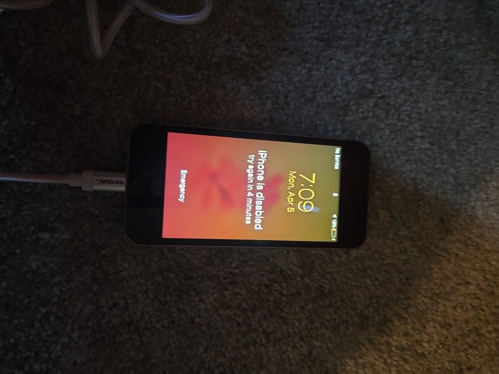 Iphone 5 With Passcode No Sevive