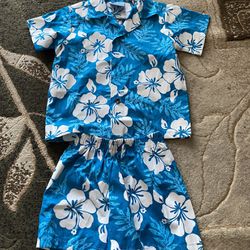 Hawaiian shirt & short set for Toddler