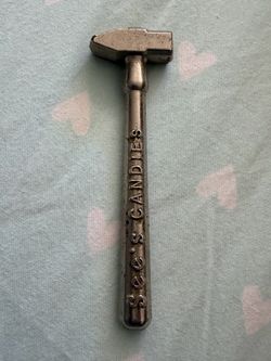 See's Candies advertising toffee hammer