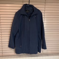 Ladies Hoodie Blue Jacket By London Fog