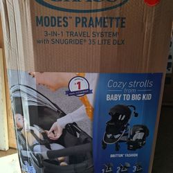 New Graco Modes Pramette 3 In 1 Travel System. 