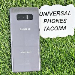 Samsung Galaxy Note 8 64gb  Unlocked, FREE Smartwach/ Headphones. Pay $1 Today Rest in payments. NO CREDIT NEEDED FINANCING