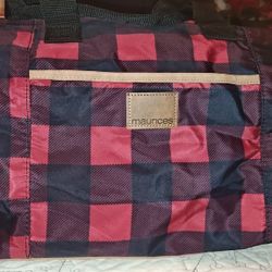 Maurice- Buffalo Plaid Tote