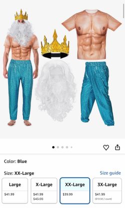 King Triton Costume