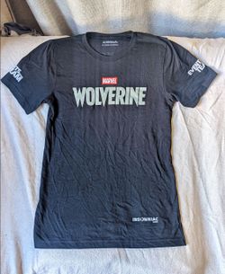 Marvel Wolverine PS5 Comic Con promotional T-shirt - Small *NWOT*