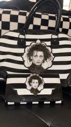 Rock Rebel Edward Scissorhands bag & wallet $55