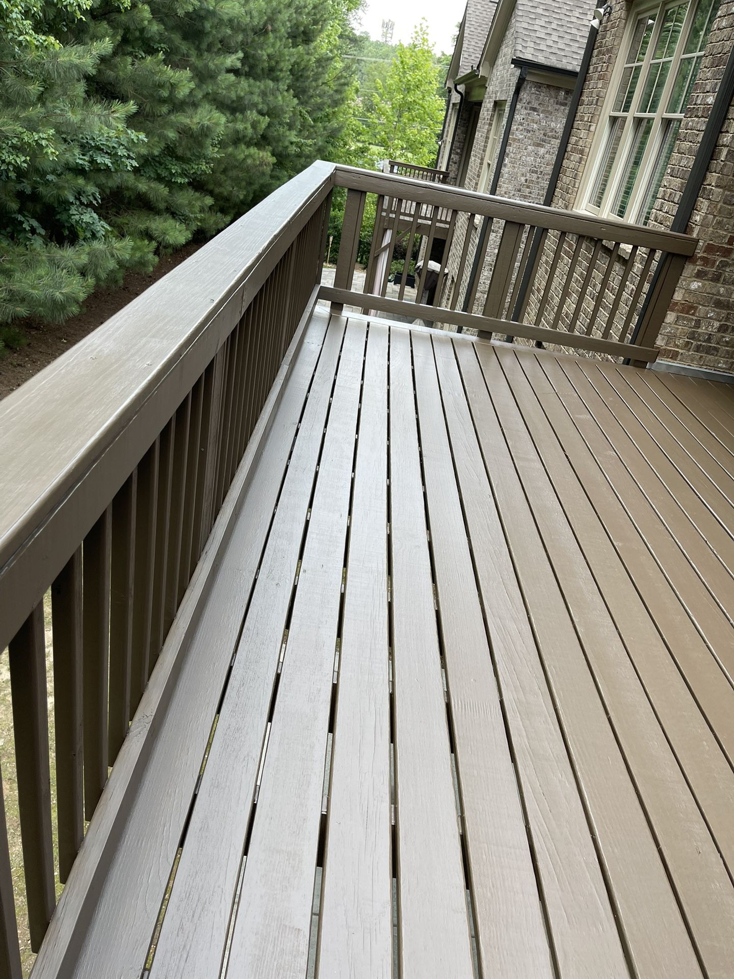 Deck Staining…………….