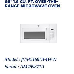 Over The range Microwave 