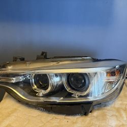 BMW 4 SERIES LEFT HEADLIGHT 2014 2015 2016 2017