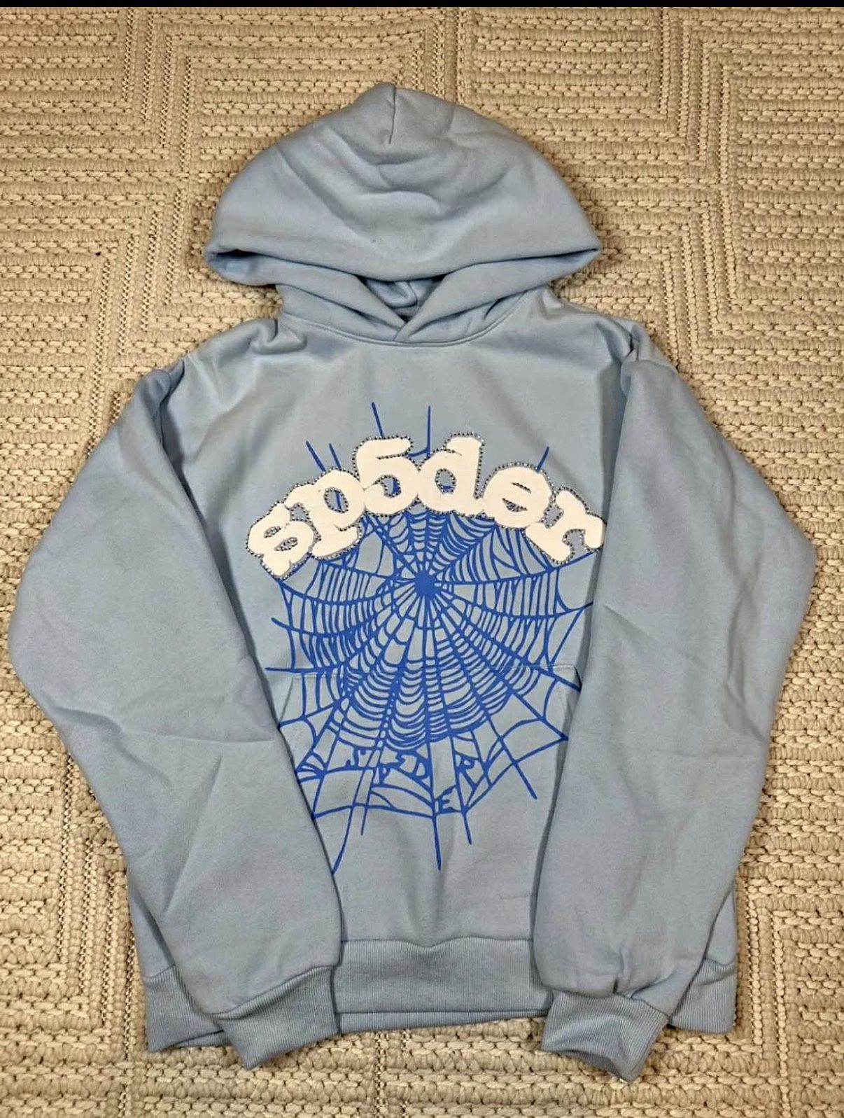 Sky Blue Spider Hoodie